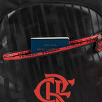 Mochila Flamengo 25t Cor Preto-vermelho