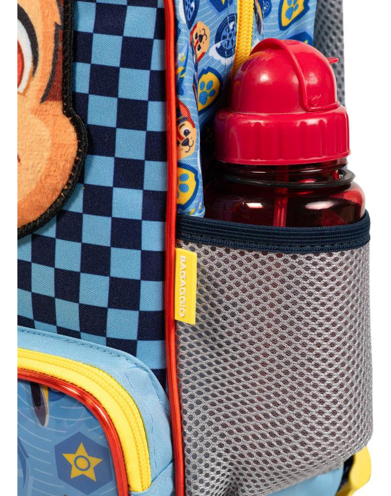 Mochila Escolar Masculina Infantil Patrulha Canina Chase Cor Azul