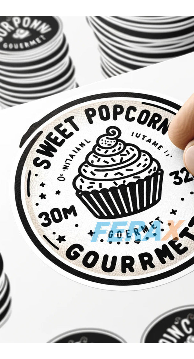 50 Vinil Adesivo Transparente 100% A4 - Impressora Laser