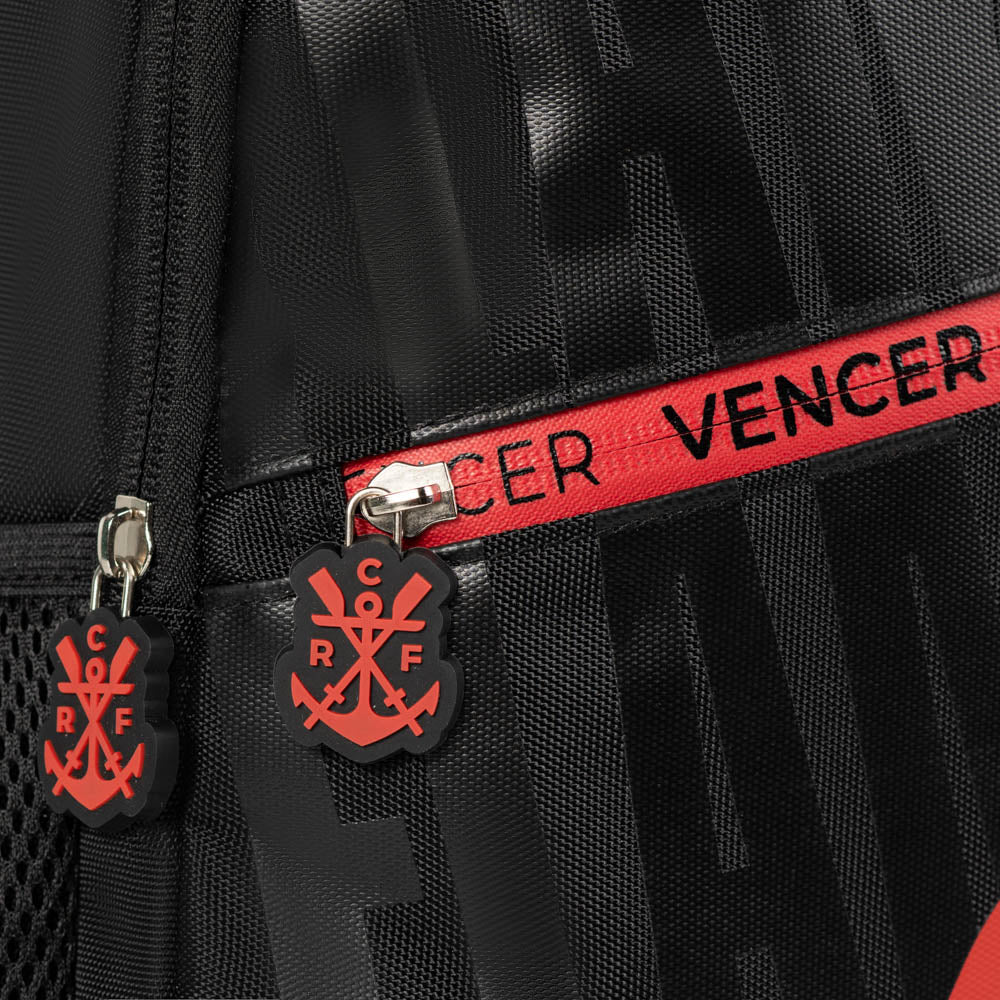 Mochila Flamengo 25t Cor Preto-vermelho