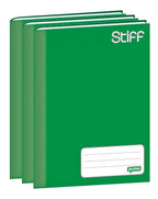 10 X Cadernos Brochura Verde Pequeno Cd 48 Folhas Top