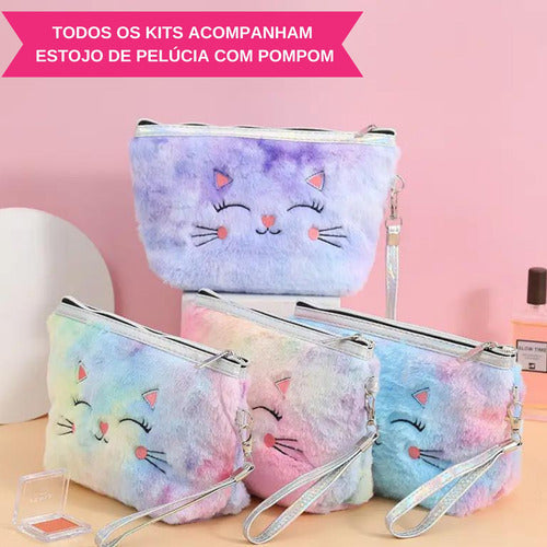 Kit 25 Itens Papelaria Fofa Kawaii Caixa Presente Criativo