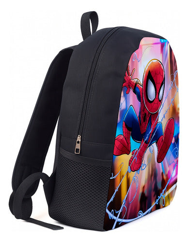 Mochila Homem Arnha Herói Baby Infantil Juvenil De Lona